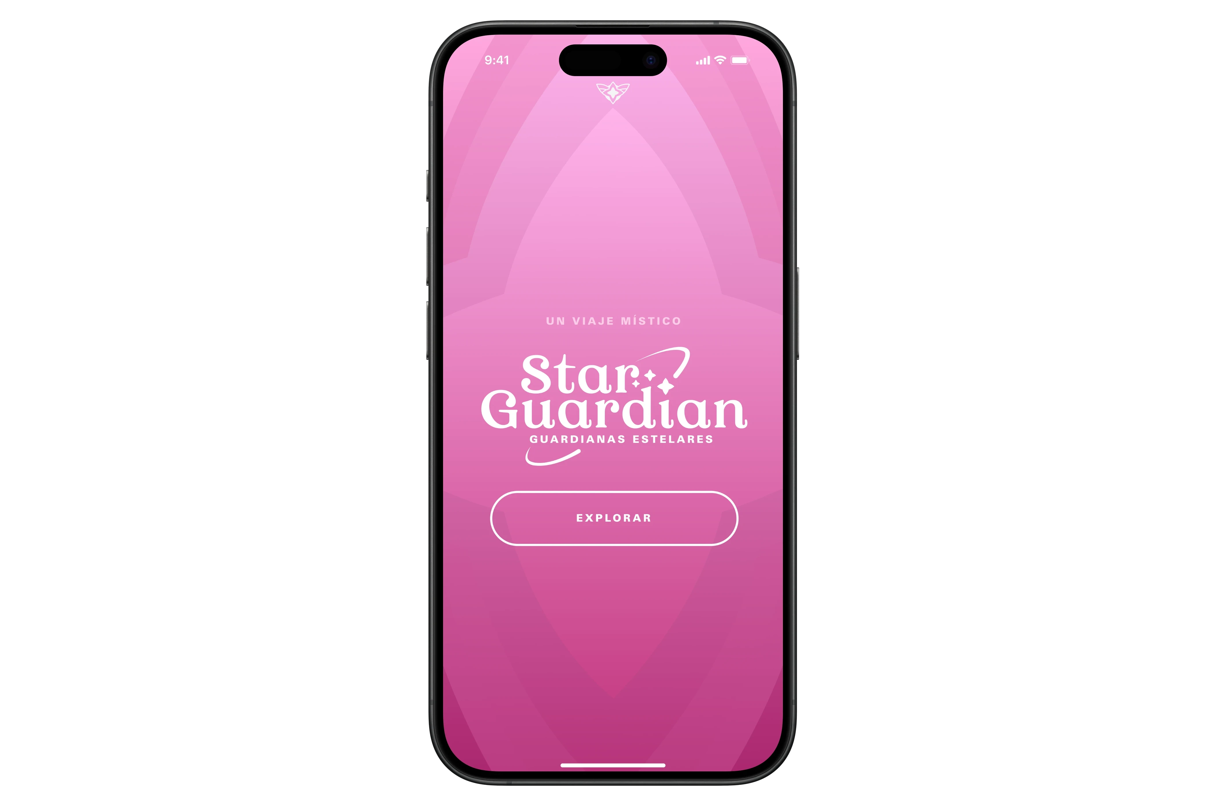 Imagen de un Iphone con la App de Estrellas Gemelas